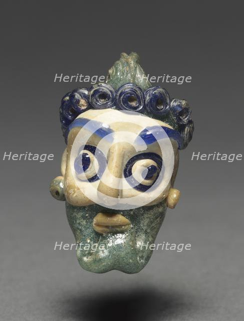 Head Pendant, 600-500 BC. Creator: Unknown.