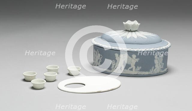 Paint Box, Burslem, 1785/90. Creator: Wedgwood.