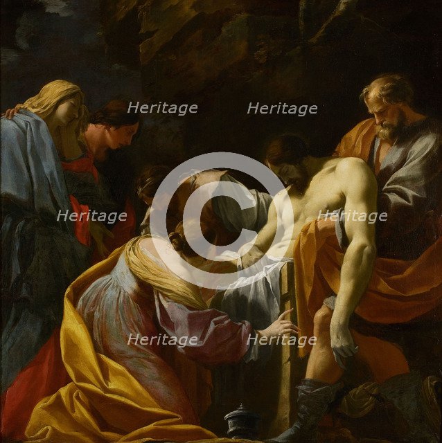 The Entombment. Artist: Vouet, Simon (1590-1649)