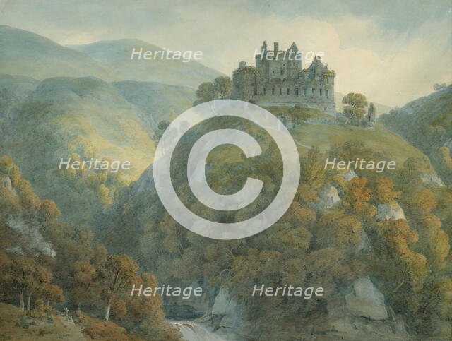 Castle Campbell, Clackmannanshire, 1813. Creator: Hugh William Williams.
