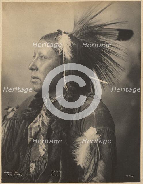 Six Toes, Kiowa, 1899. Creators: Adolph F. Muhr, Frank A. Rinehart.