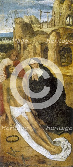 Christ's Passion, detail from the altarpiece of St Antony, 16th century. Artist: Anon