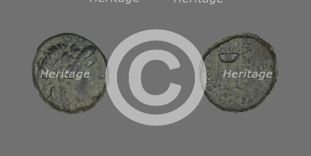 Coin Depicting the God Apollo, 261-246 BCE. Creator: Unknown.