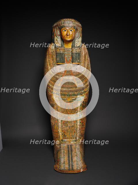 Coffin of Nesykhonsu (lid), c. 976-889 BC. Creator: Unknown.