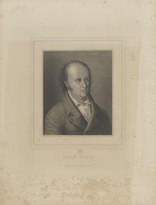 Portrait of the writer Jean Paul (1763-1825), c. 1830-1840. Creator: Schleich, Carl (1788-1840).