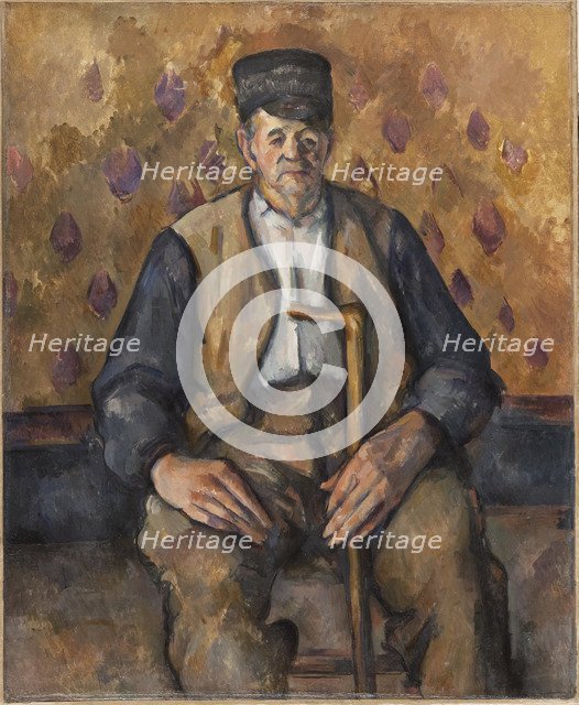 Paysan assis (Seated peasant), 1900-1904.