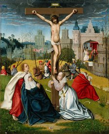 The Crucifixion, ca. 1495. Creator: Jan Provoost.