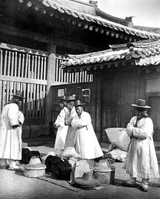 People of Korea, 1900. Artist: Unknown