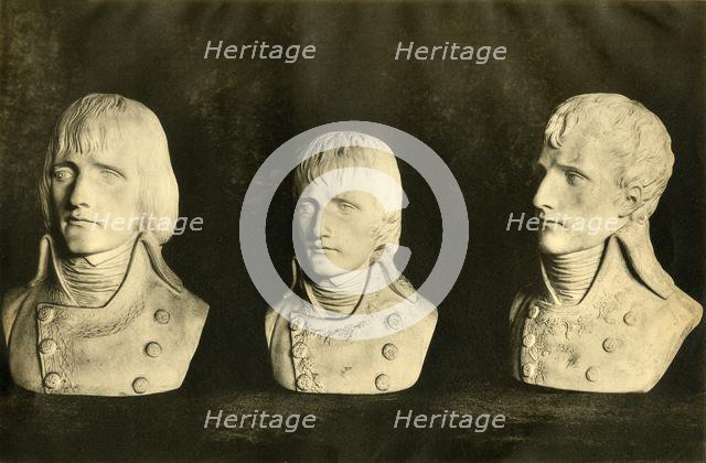Busts of Napoleon, late 18th century, (1921). Creator: Unknown.
