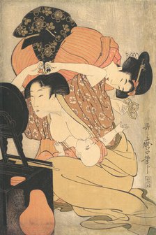 Mother and Child, ca. 1793. Creator: Kitagawa Utamaro.