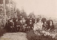 L.K. Telyakovsky - Governor-General of Yenisei province with his family and guests at...1890. Creator: Unknown.