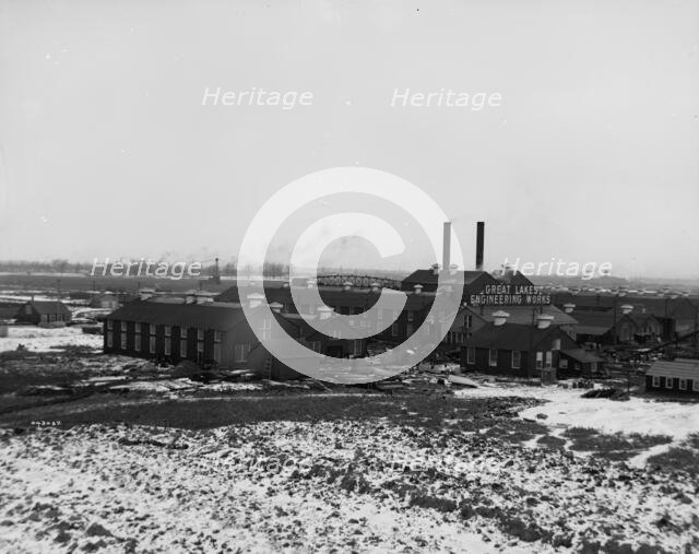 Great Lakes Engineering Works, Ecorse, Mich., (1906?). Creator: Unknown.