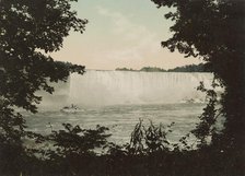Niagara, American Fall from Canadian shore, c1898. Creator: Unknown.