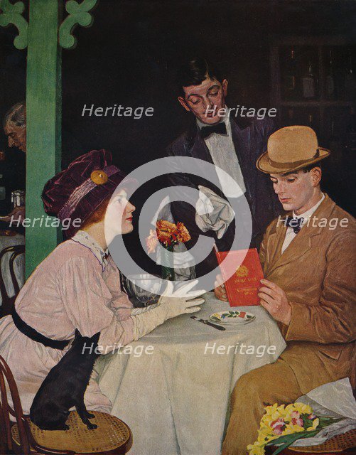 'Bank Holiday', 1912 (1935). Artist: William Strang.