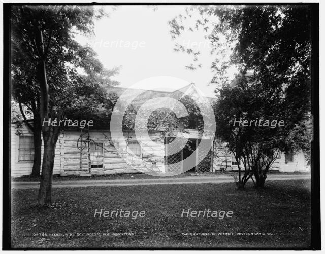 Neenah, Wis., Gov. Doty's old homestead, c1898. Creator: Unknown.