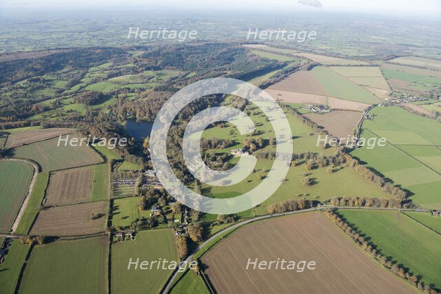 Stourhead landscape garden and park, Somerset and Wiltshire, 2017. Creator: Damian Grady.