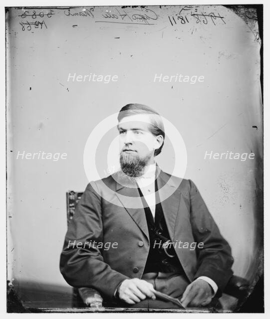 Eugene Hale of Maine, between 1860 and 1875. Creator: Unknown.