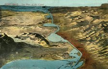 'Port-Said - The Plan of the Canal', c1918-c1939. Creator: Unknown.