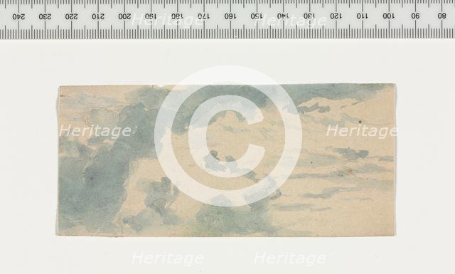 Cloud Study, 1800s. Creator: Anonymous.