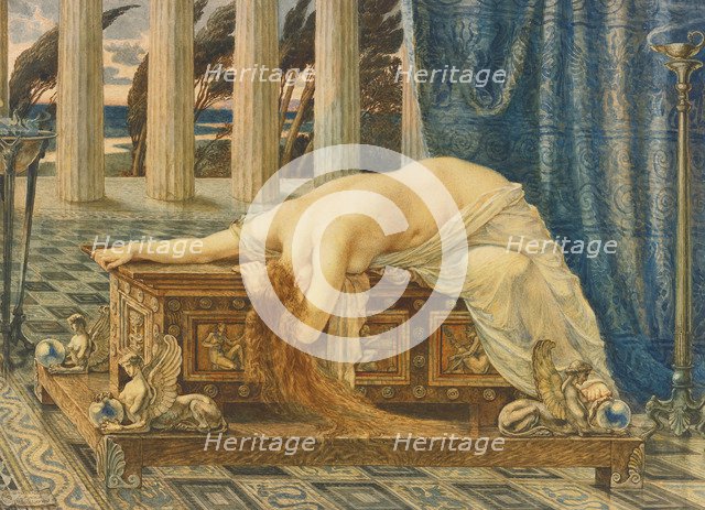 Pandora, 1885. Artist: Crane, Walter (1845-1915)