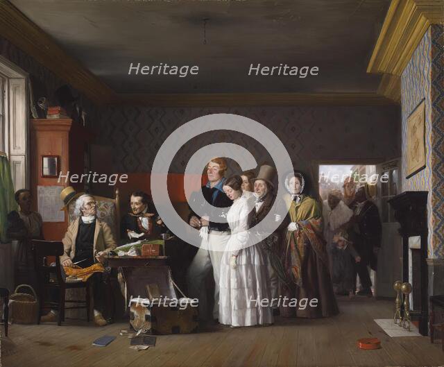 The Sailor's Wedding, 1852. Creator: Richard Caton Woodville.