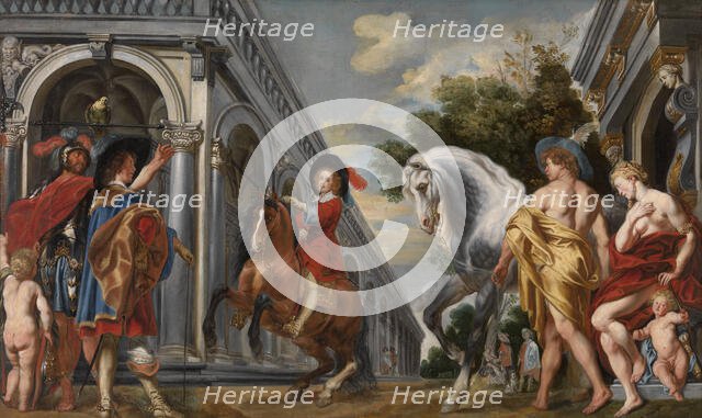 The levade. Creator: Jordaens, Jacob (1593-1678).