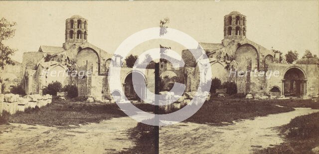 [Church of Saint-Honorat, Arles], ca. 1864. Creator: Edouard Baldus.