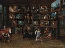Connoisseurs at a Gallery, First third of 17th cen.. Creator: Francken, Hieronymus II  .