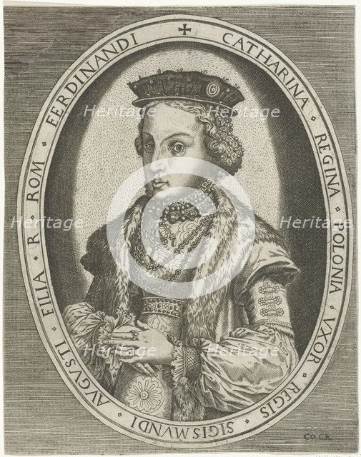Portrait Catherine Jagiellon (1526-1583), ca 1550-1565.