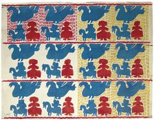Textile design, Early 20th cen.. Creator: Bakst, Léon (1866-1924).