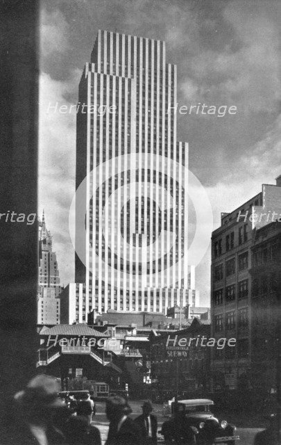 'Daily News Building, New York City', 1933. Artist: Unknown.