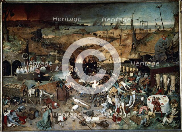 'The Triumph of Death', 16th century. Creator: Brueghel, Pieter (1525-1569) .
