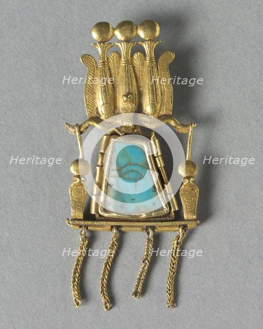 Pendant, 1069-715 BC. Creator: Unknown.