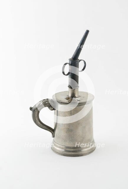 Inhaling Mug, England, c. 1770. Creator: Joseph Henry.