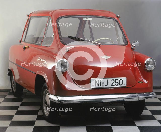 1958 Zundapp Janus microcar. Creator: Unknown.