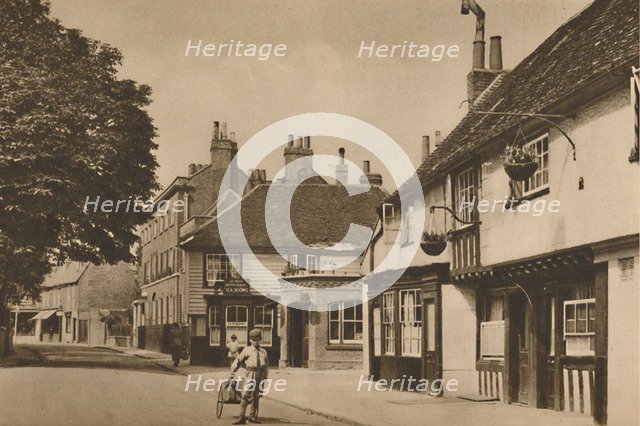 'Church Street, Chiswick, With What Used To Be The Burlington Arms', c1935. Creator: Donald McLeish.