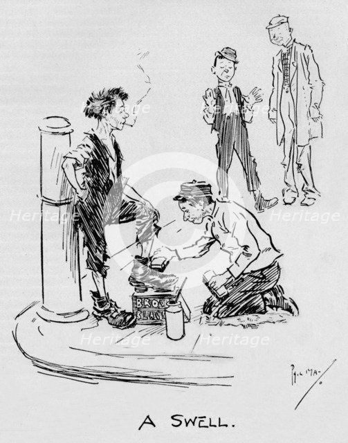 A Swell', c1896, (1897). Artist: Philip William May.