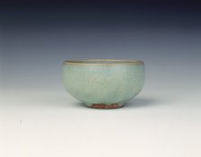 Jun bowl with sky-blue glaze, Southern Song dynasty, China, 1127-1279. Artist: Unknown