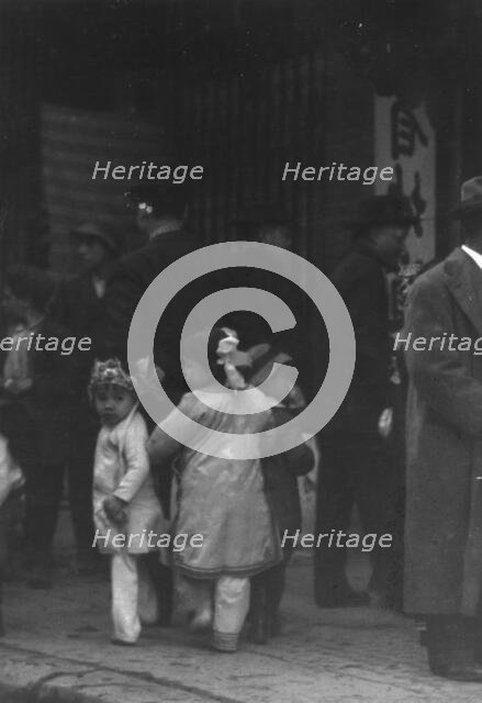 Apricot Spring Orchard drugstore, Chinatown, San Francisco, between 1896 and 1906. Creator: Arnold Genthe.