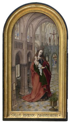 Virgin in the Church, 1499. Creator: Master of 1499.