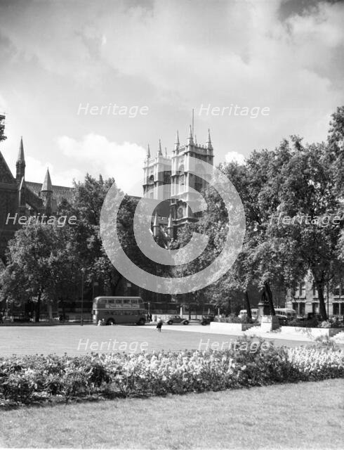 Westminster Abbey, London, c1955. Creator: Arthur Charles Kirby Ware.