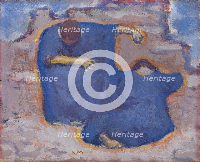 Mourning women, c. 1913. Artist: Moser, Koloman (1868-1918)