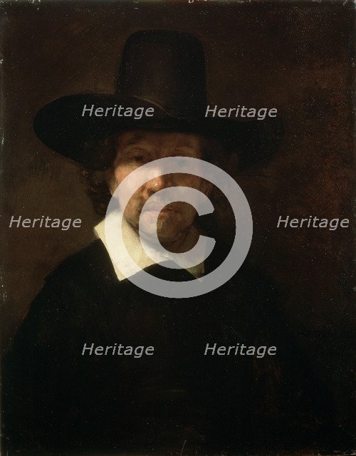 'Portrait of the Poet Jeremias de Decker', 1666.  Artist: Rembrandt Harmensz van Rijn    