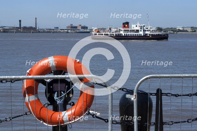 UK, Liverpool, Mersey ferry, 2009. Creator: Ethel Davies.