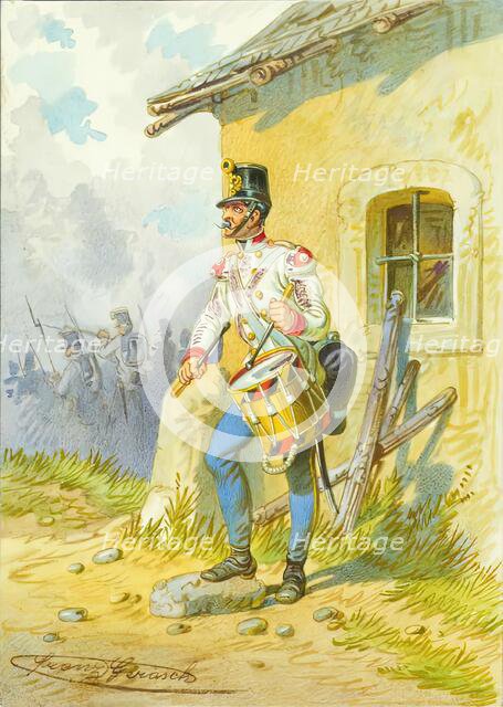 Soldier, undated. Creator: Franz Gerasch.