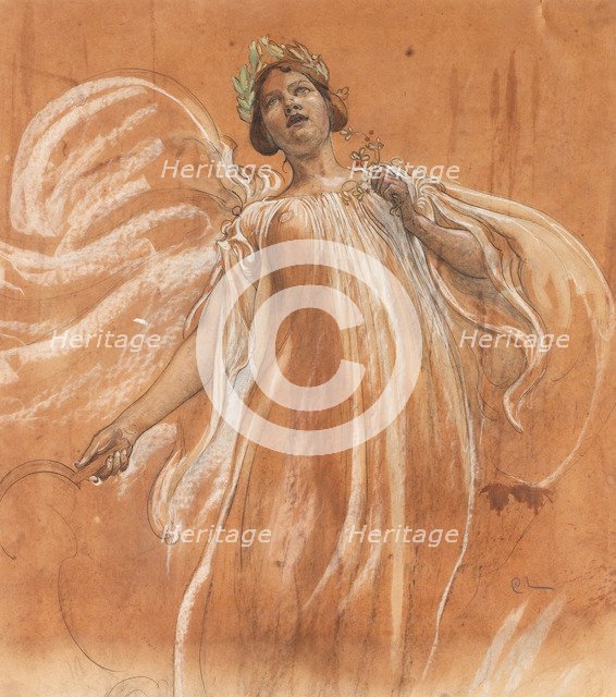 Portrait of the Soprano Jenny Lind (1820-1887), .