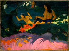 By the Sea (Fatata te Miti). Artist: Gauguin, Paul Eugéne Henri (1848-1903)