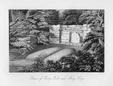 Grave of Bessy Bell and Mary Gray, near Perth, 1840.Artist: C J Smith