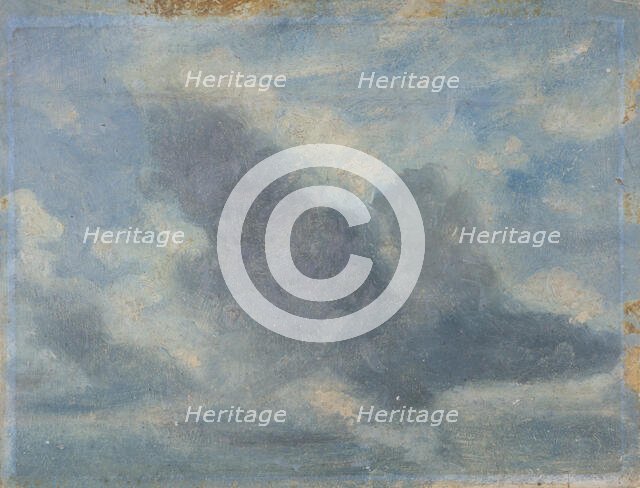 Sky Study, ca. 1850. Creator: Lionel Constable.