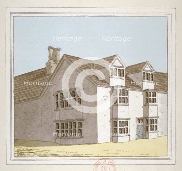 Priory at Hadley, Middlesex, c1800. Artist: Anon